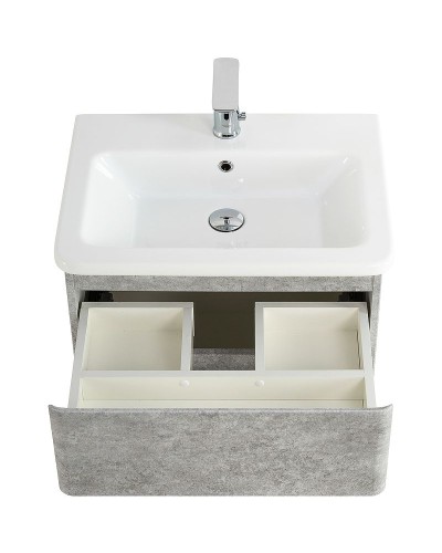 Тумба под раковину BelBagno 60 ALBANO-CER-600-2C-SO-CVG подвесная Cemento Verona Grigio