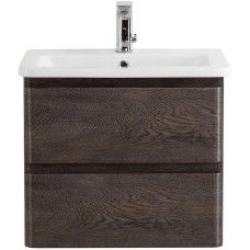 Тумба под раковину BelBagno 60 ALBANO-CER-600-2C-SO-RNG подвесная Robere Nature Grigio