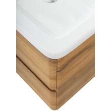 Тумба под раковину BelBagno 60 ALBANO-CER-600-2C-SO-RR подвесная Rovere Rustico