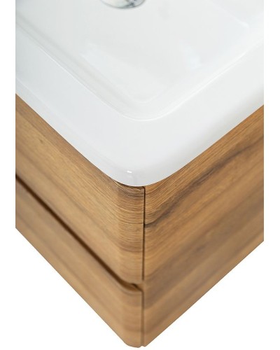 Тумба под раковину BelBagno 60 ALBANO-CER-600-2C-SO-RR подвесная Rovere Rustico