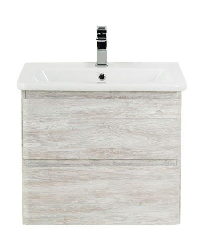 Тумба под раковину BelBagno 60 ALBANO-CER-600-2C-SO-RVB подвесная Rovere Vintage Bianco
