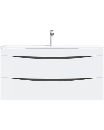 Тумба под раковину Iddis Cloud 100 CLO10W1i95 подвесная Белый