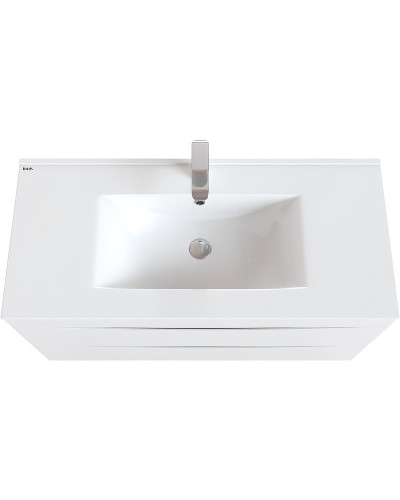 Тумба под раковину Iddis Cloud 100 CLO10W1i95 подвесная Белый