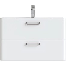 Тумба под раковину Iddis Brick 80 BRI80W0i95 подвесная Белая глянцевая