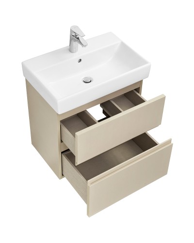 Тумба под раковину Roca Oleta 60 857639515 подвесная Капучино