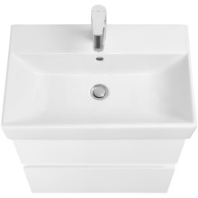 Тумба под раковину Roca Oleta 60 857639806 подвесная Белый глянец