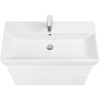 Тумба под раковину Roca Oleta 80 857640501 подвесная Белая матовая