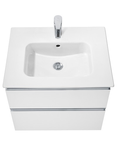 Тумба под раковину Roca The Gap 60 857397806 подвесная Белый глянец