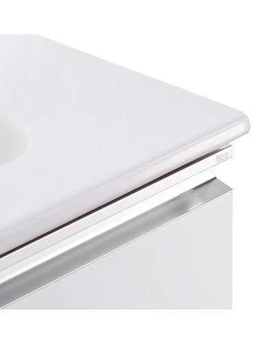 Тумба под раковину Roca The Gap 60 857397806 подвесная Белый глянец