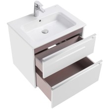 Тумба под раковину Roca The Gap 60 857397806 подвесная Белый глянец