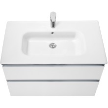 Тумба под раковину Roca The Gap 80 857399806 подвесная Белый глянец