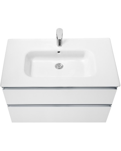 Тумба под раковину Roca The Gap 80 857399806 подвесная Белый глянец