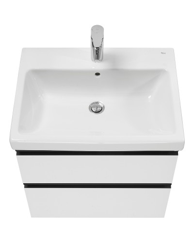 Тумба под раковину Roca Domi 60 857458806 подвесная Белый глянец