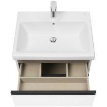 Тумба под раковину Roca Domi 60 857458806 подвесная Белый глянец