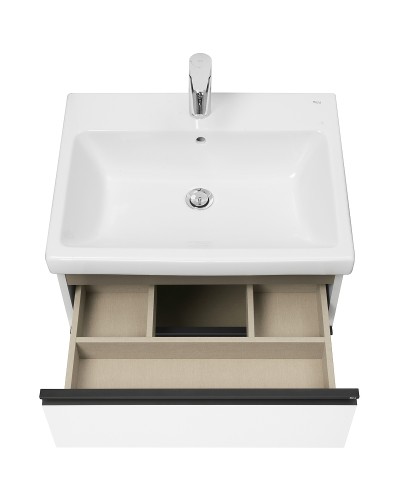 Тумба под раковину Roca Domi 60 857458806 подвесная Белый глянец