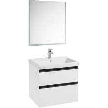 Тумба под раковину Roca Domi 60 857458806 подвесная Белый глянец