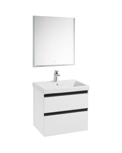 Тумба под раковину Roca Domi 60 857458806 подвесная Белый глянец