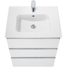 Тумба под раковину Roca The Gap 60 857404806 подвесная Белый глянец