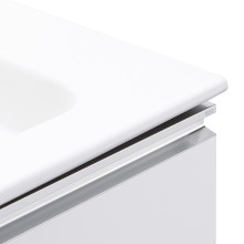 Тумба под раковину Roca The Gap 60 857404806 подвесная Белый глянец