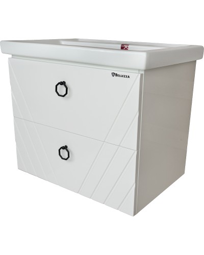 Тумба под раковину Bellezza Альба 70 4631711110014 подвесная Белая