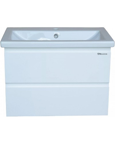 Тумба под раковину Bellezza Асти 70 4636311110013 подвесная Белая