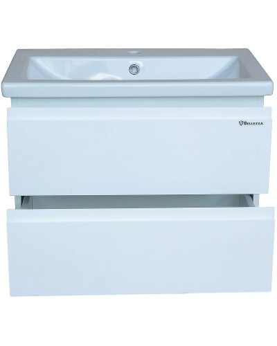 Тумба под раковину Bellezza Асти 70 4636311110013 подвесная Белая