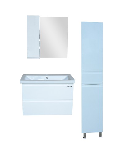 Тумба под раковину Bellezza Асти 70 4636311110013 подвесная Белая