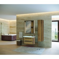 Тумба под раковину Bellezza Бруно 70 4632211270499 подвесная Табакко