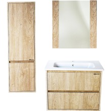 Тумба под раковину Bellezza Лоренцо 60 4639109270470 подвесная Дуб светлый