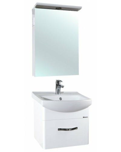 Тумба под раковину Bellezza Анкона 50 4639606090014 подвесная Белая