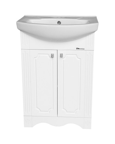 Тумба под раковину Bellezza Кантри 60 4639909660013 Белая