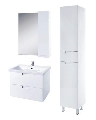 Тумба под раковину Bellezza Пегас 50 4630406180011 подвесная Белая