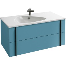 Тумба под раковину Jacob Delafon Nouvelle Vague 100 EB3032-M43 подвесная Аквамарин матовый