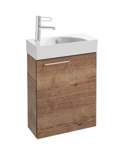 Тумба под раковину Jacob Delafon Odeon Rive Gauche 50 R EB2581D-R5-E52 подвесная Дуб табака