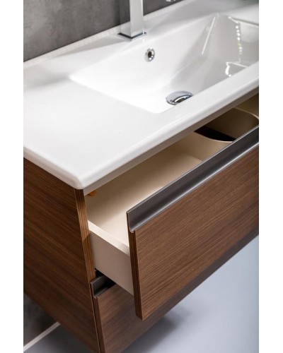 Тумба под раковину Boheme Armadi Art Capolda 100 849-100-D подвесная Dark wood