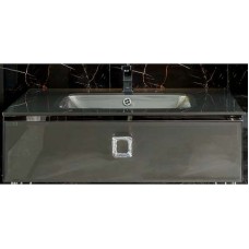 Тумба под раковину Boheme Armadi Art Lucido 100 770-100-GR подвесная Графит глянцевый