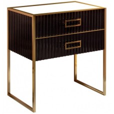 Тумба под раковину Boheme Armadi Art Monaco 80 866-080-BG Черный глянец Золото
