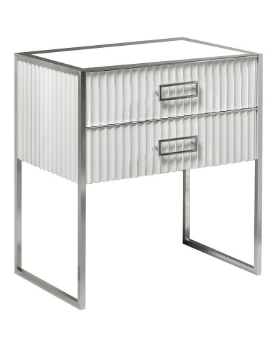 Тумба под раковину Boheme Armadi Art Monaco 80 867-080-WCR Белый глянец Хром