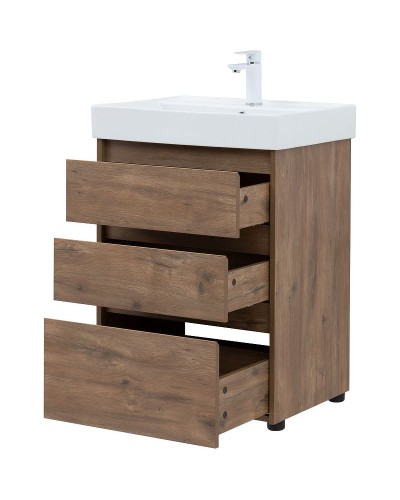 Тумба под раковину Aquanet Nova Lite 60 302471 Дуб рустикальный