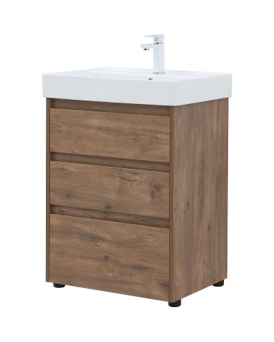 Тумба под раковину Aquanet Nova Lite 60 302471 Дуб рустикальный