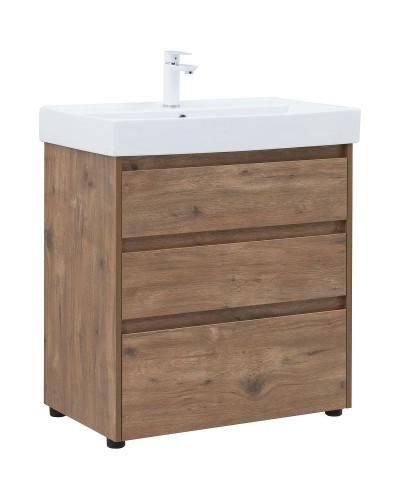 Тумба под раковину Aquanet Nova Lite 75 302474 Дуб рустикальный