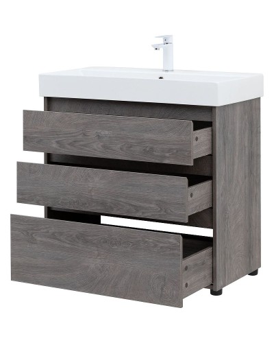 Тумба под раковину Aquanet Nova Lite 85 302476 Дуб рошелье