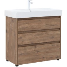 Тумба под раковину Aquanet Nova Lite 85 302477 Дуб рустикальный