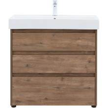 Тумба под раковину Aquanet Nova Lite 85 302477 Дуб рустикальный