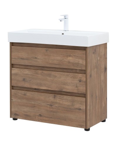 Тумба под раковину Aquanet Nova Lite 85 302477 Дуб рустикальный