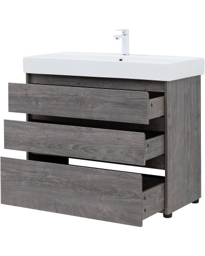 Тумба под раковину Aquanet Nova Lite 100 302479 Дуб рошелье