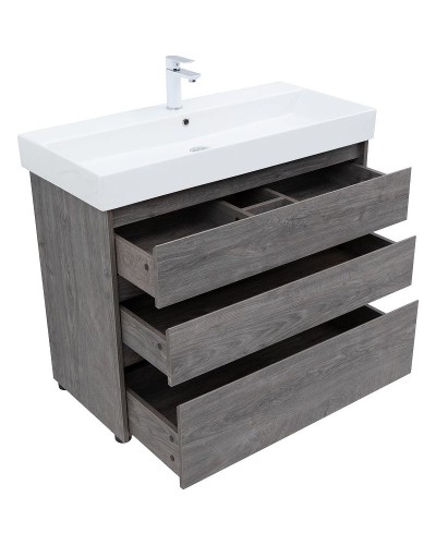 Тумба под раковину Aquanet Nova Lite 100 302479 Дуб рошелье