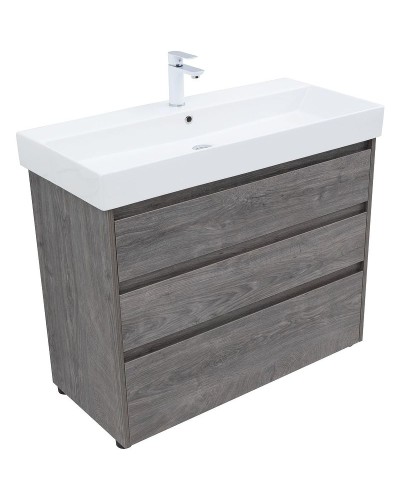 Тумба под раковину Aquanet Nova Lite 100 302479 Дуб рошелье