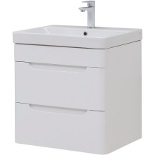 Тумба под раковину Aquanet София 60 288905 подвесная Белый глянец