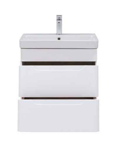 Тумба под раковину Aquanet София 60 288905 подвесная Белый глянец